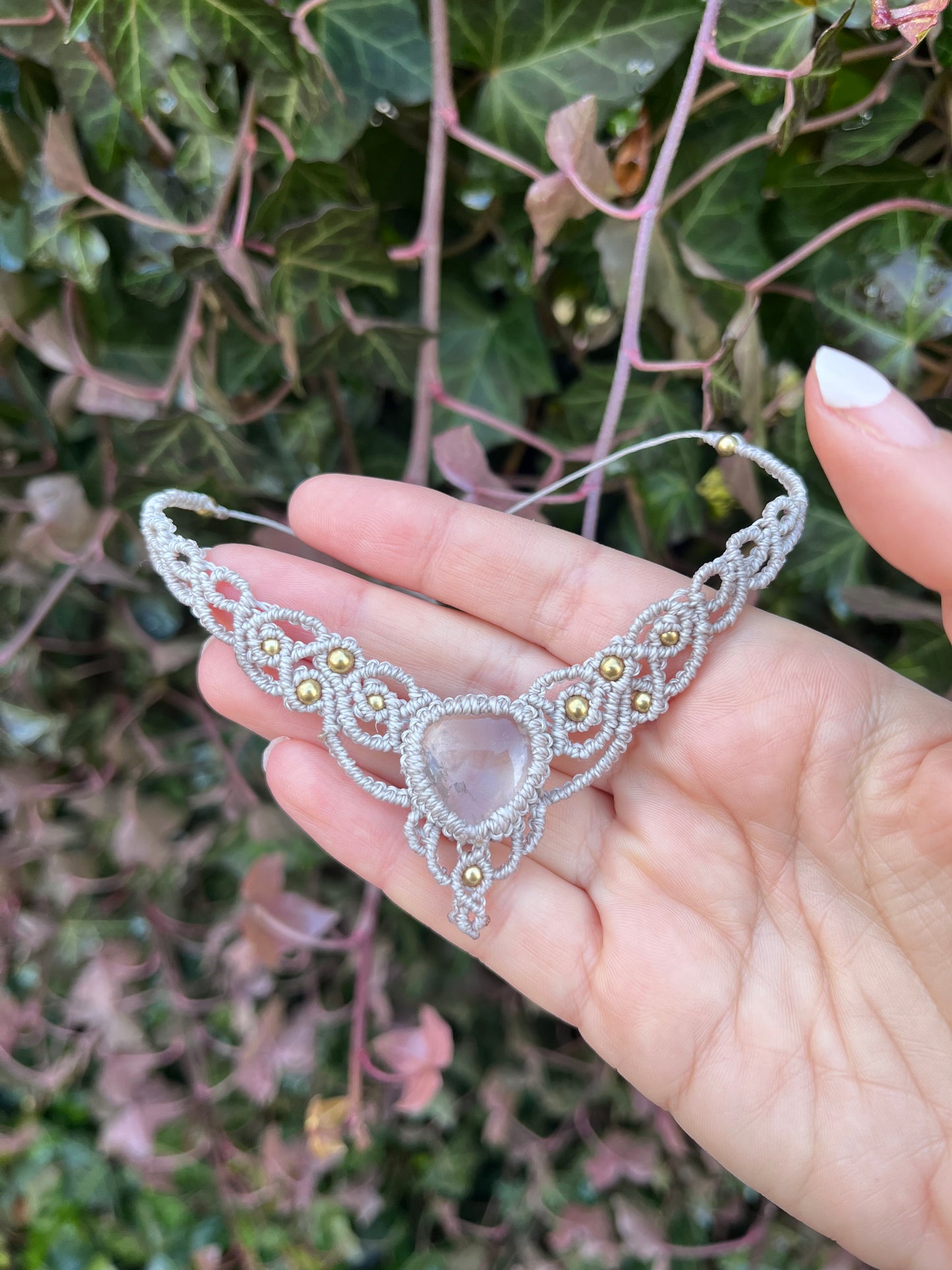 Náhrdelník “Neome” s křišťálem