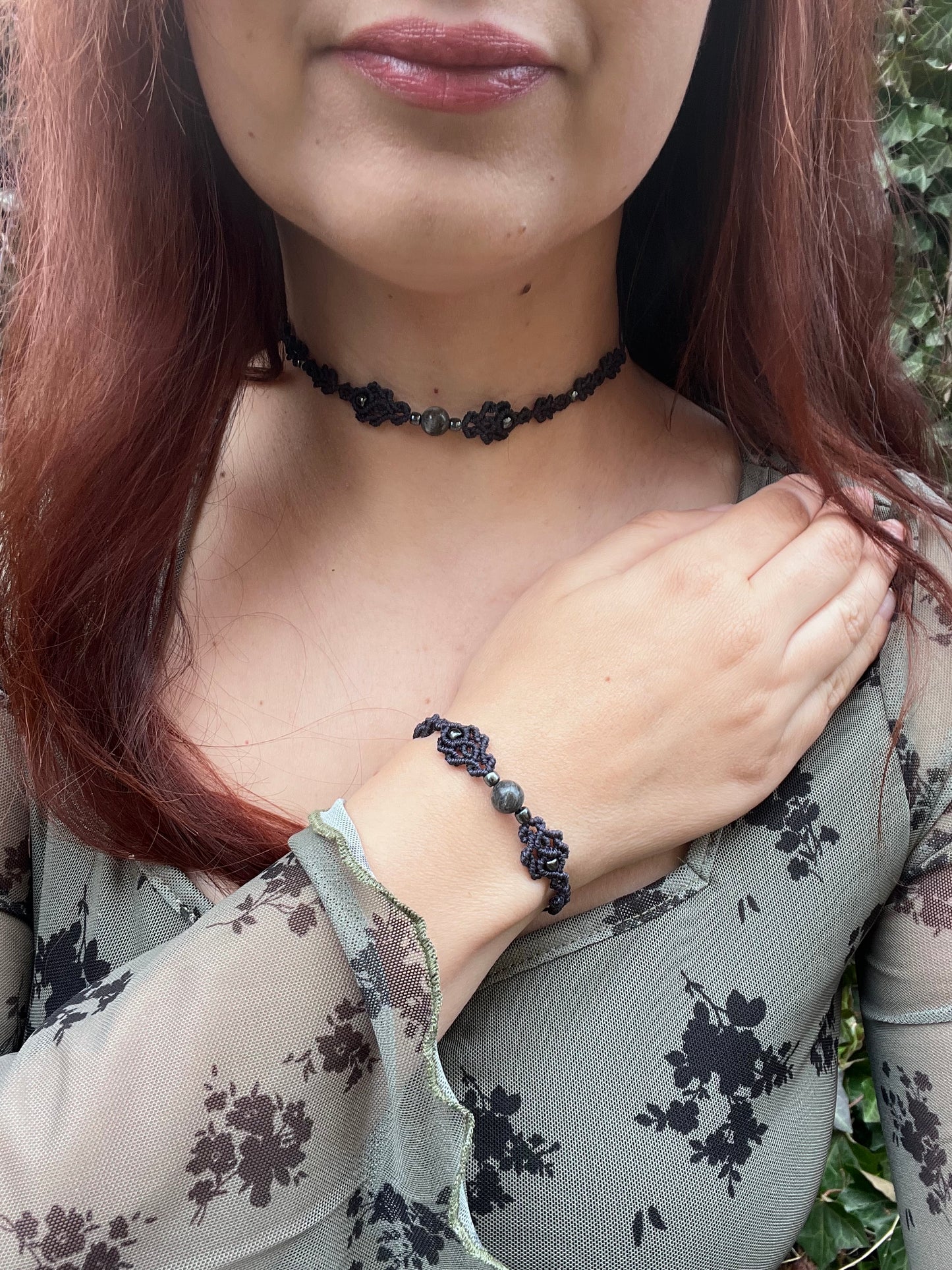 Kollektion „Waldharmonie“ Set Armband und Halskette