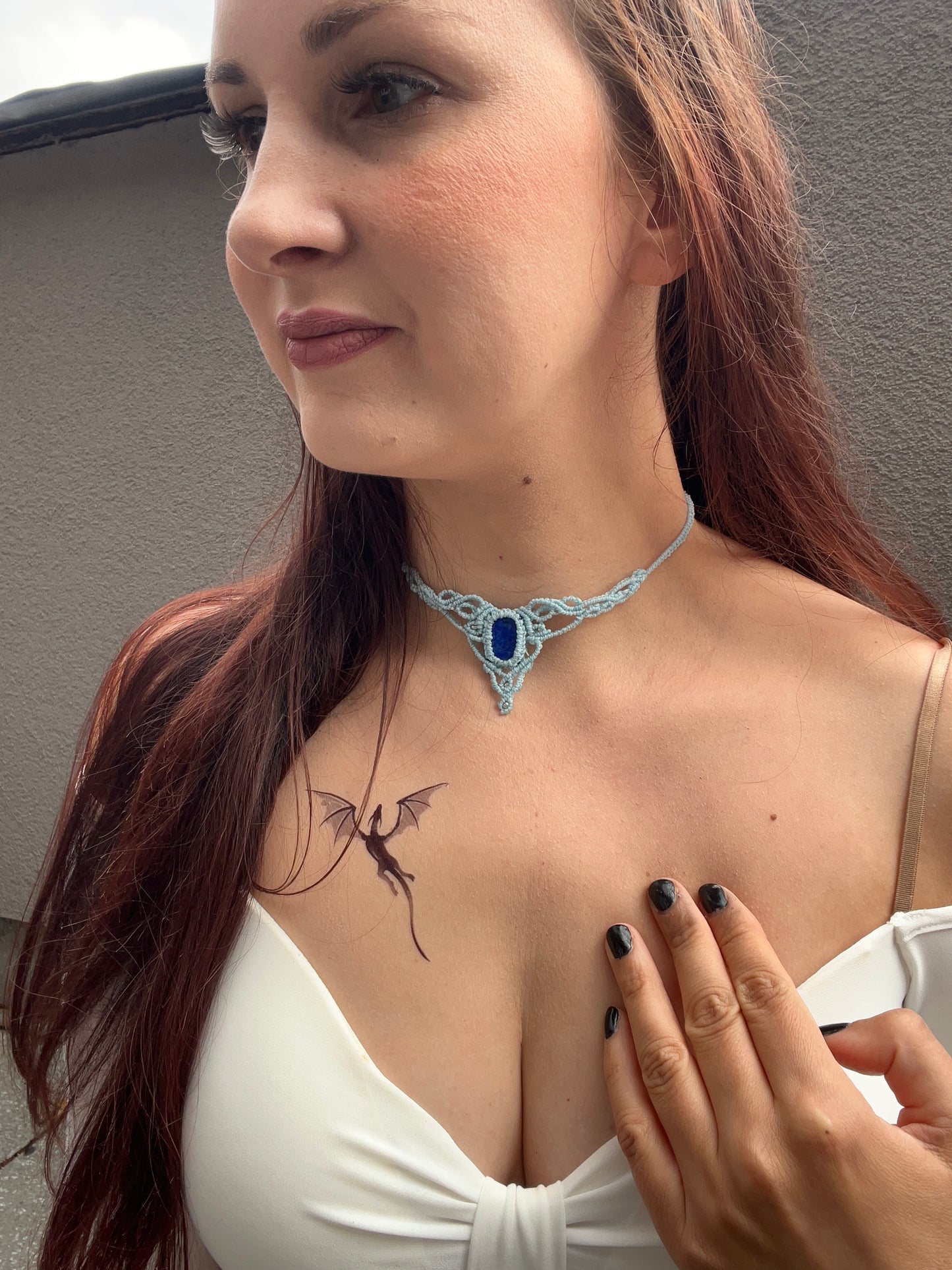 Náhrdelník Modrá hvězda