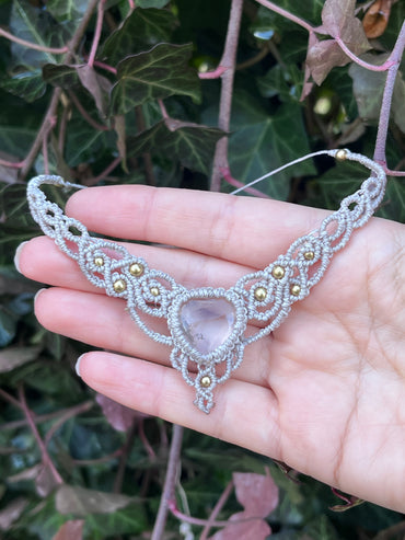 Náhrdelník “Neome” s křišťálem