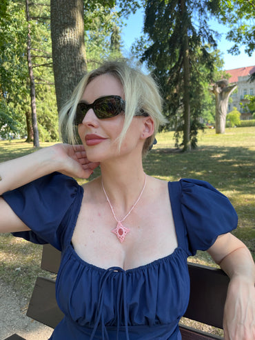 Náhrdelník Amarantis rose