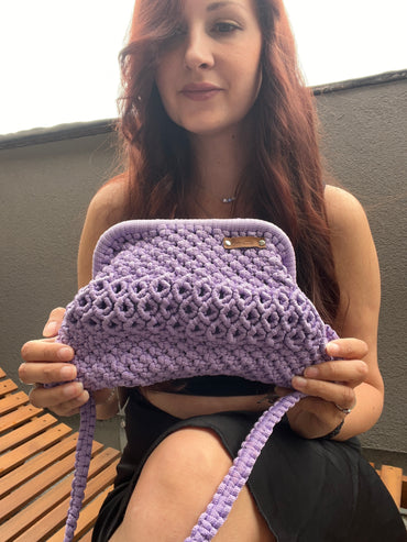 Klipsová kabelka fancy