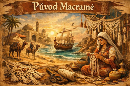 Historie a původ techniky macramé