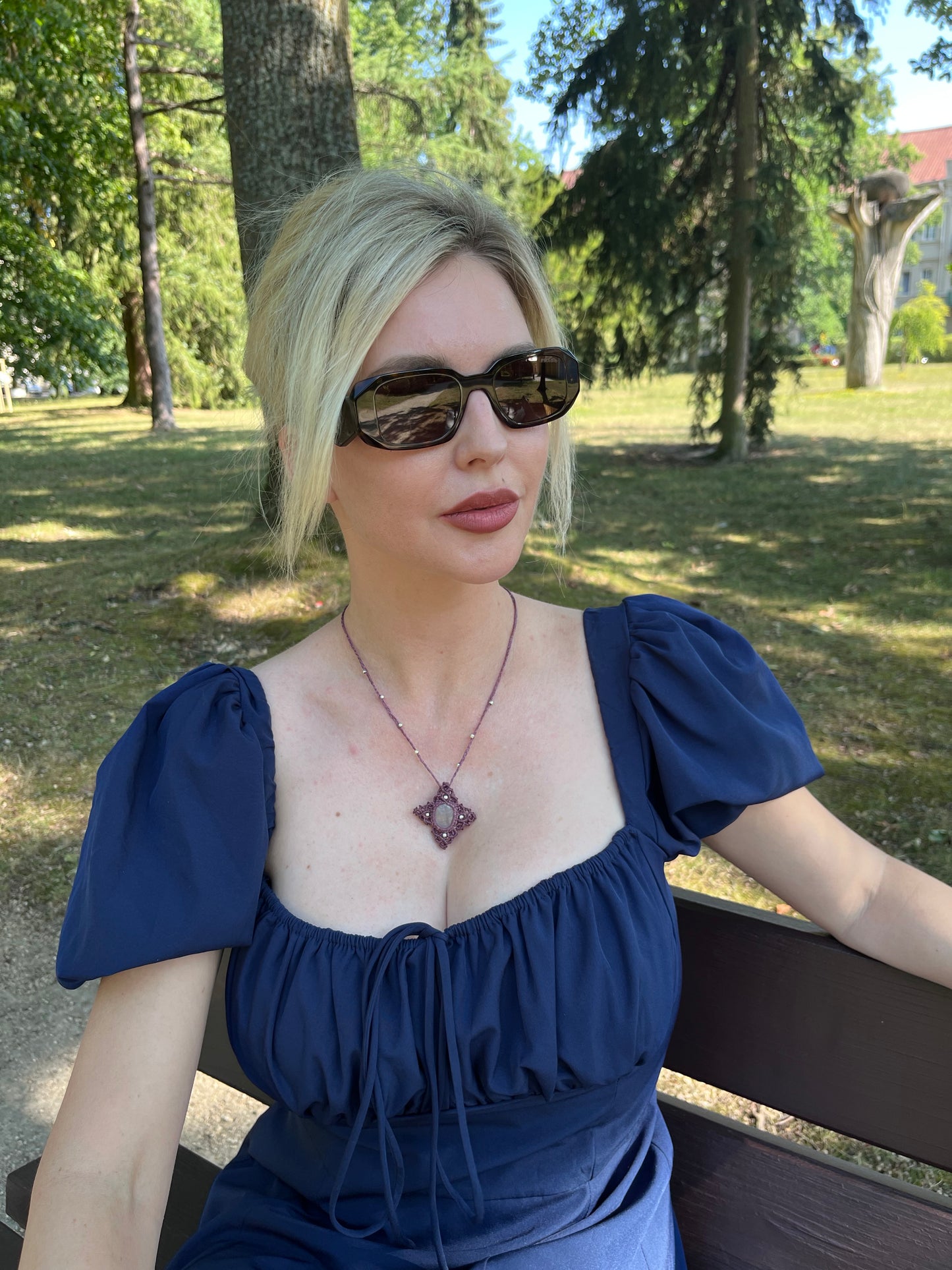 Náhrdelník Amarantis violet