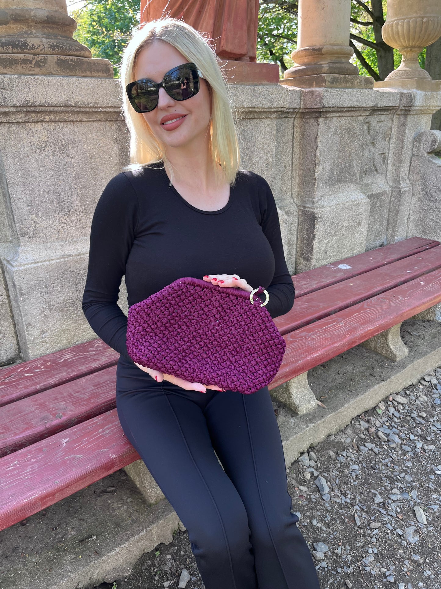 Handtasche Klips