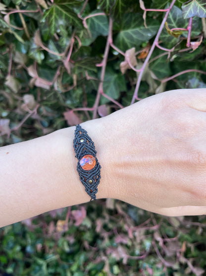 Náramek “Deneris” se skleněným korálkem