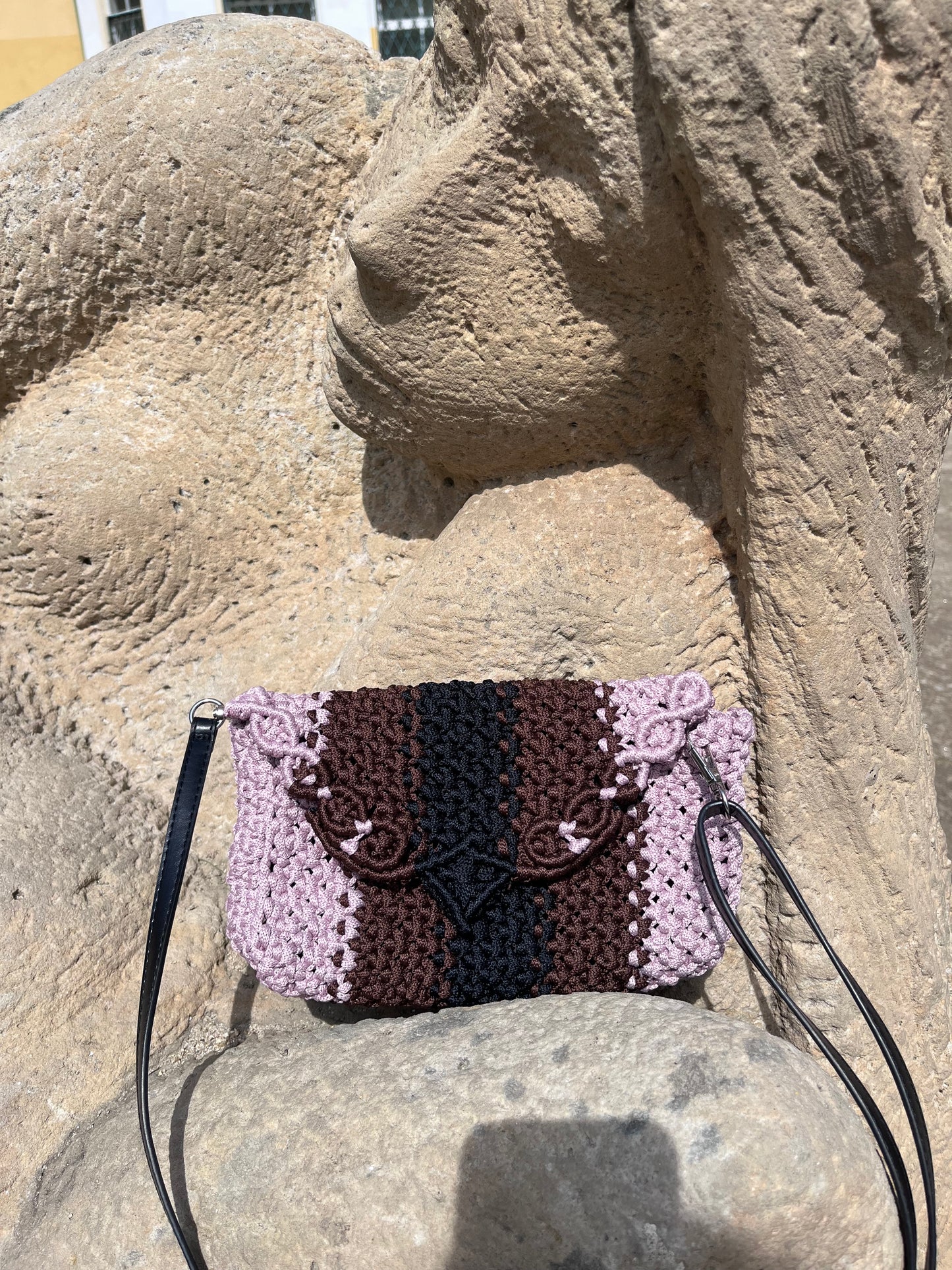 Makramee-Tasche Boho Chic