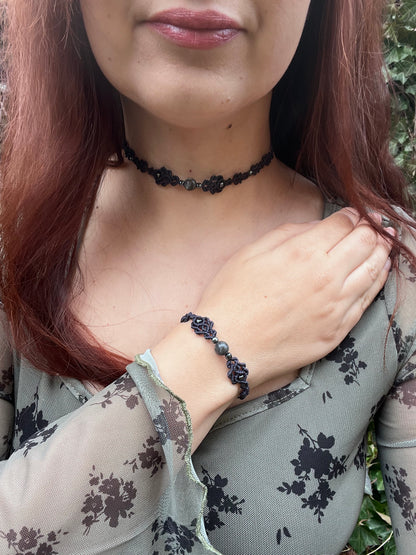 Kollektion „Waldharmonie“ Set Armband und Halskette