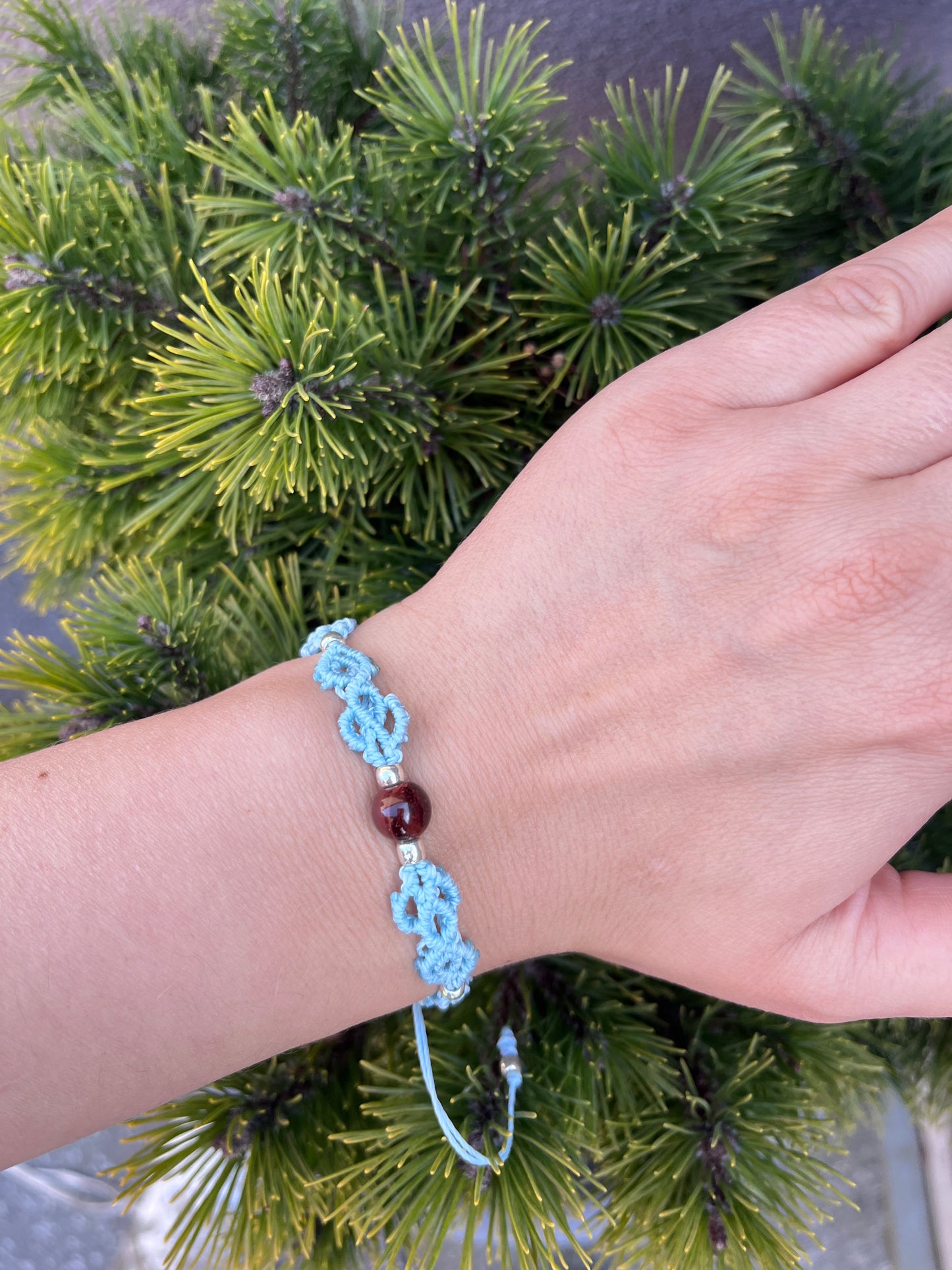 Náramek “Esmé” s minerálním korálkem