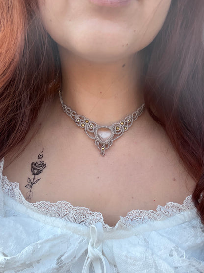 Náhrdelník “Neome” s křišťálem