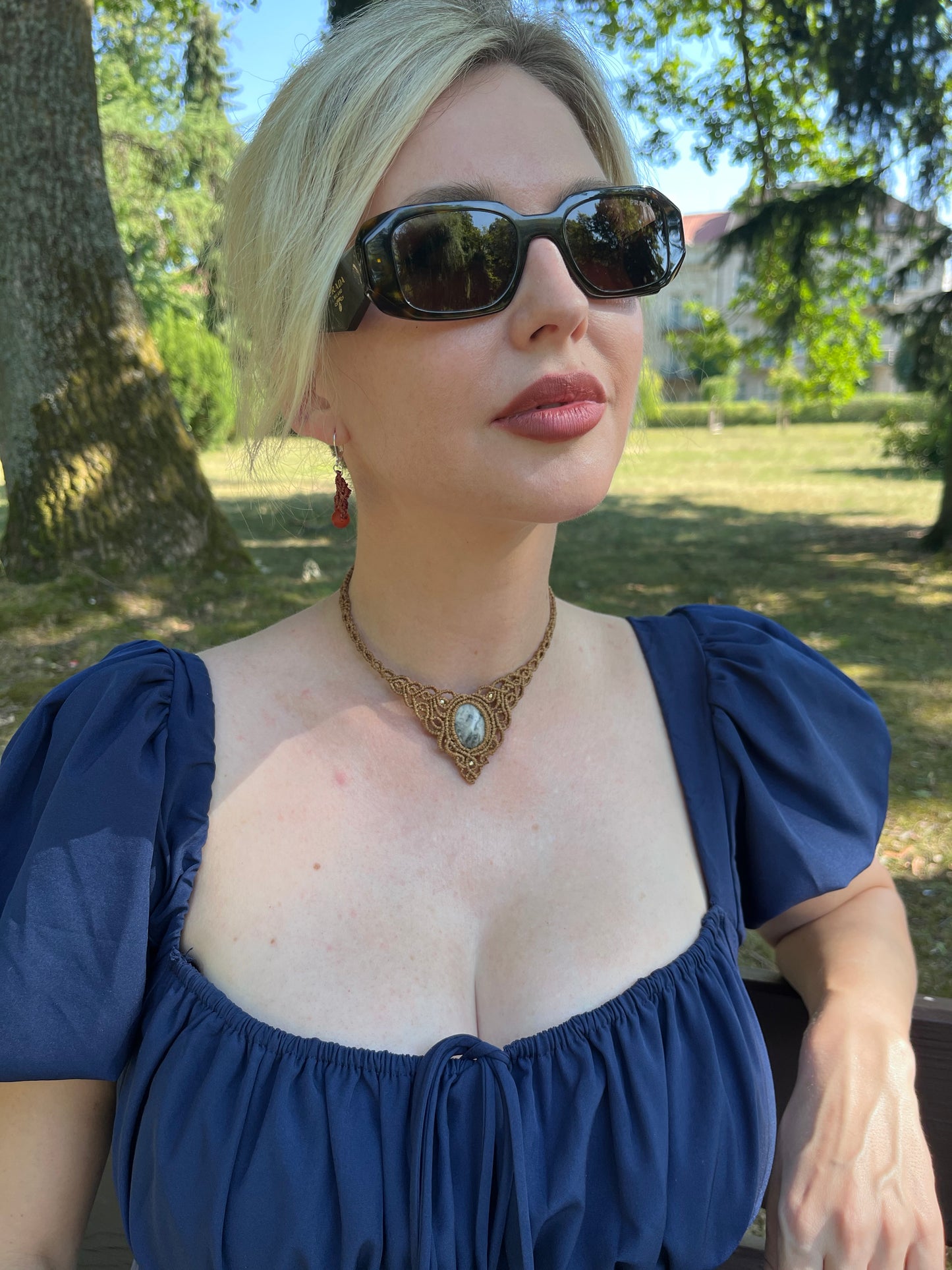 Náhrdelník Penelope s magnesitem