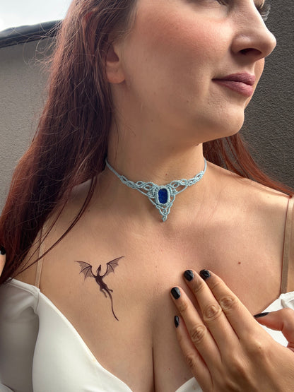 Náhrdelník Modrá hvězda