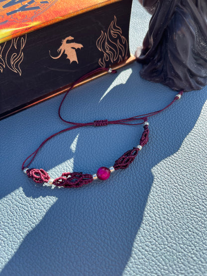 Náramek “Esmé” s minerálním korálkem