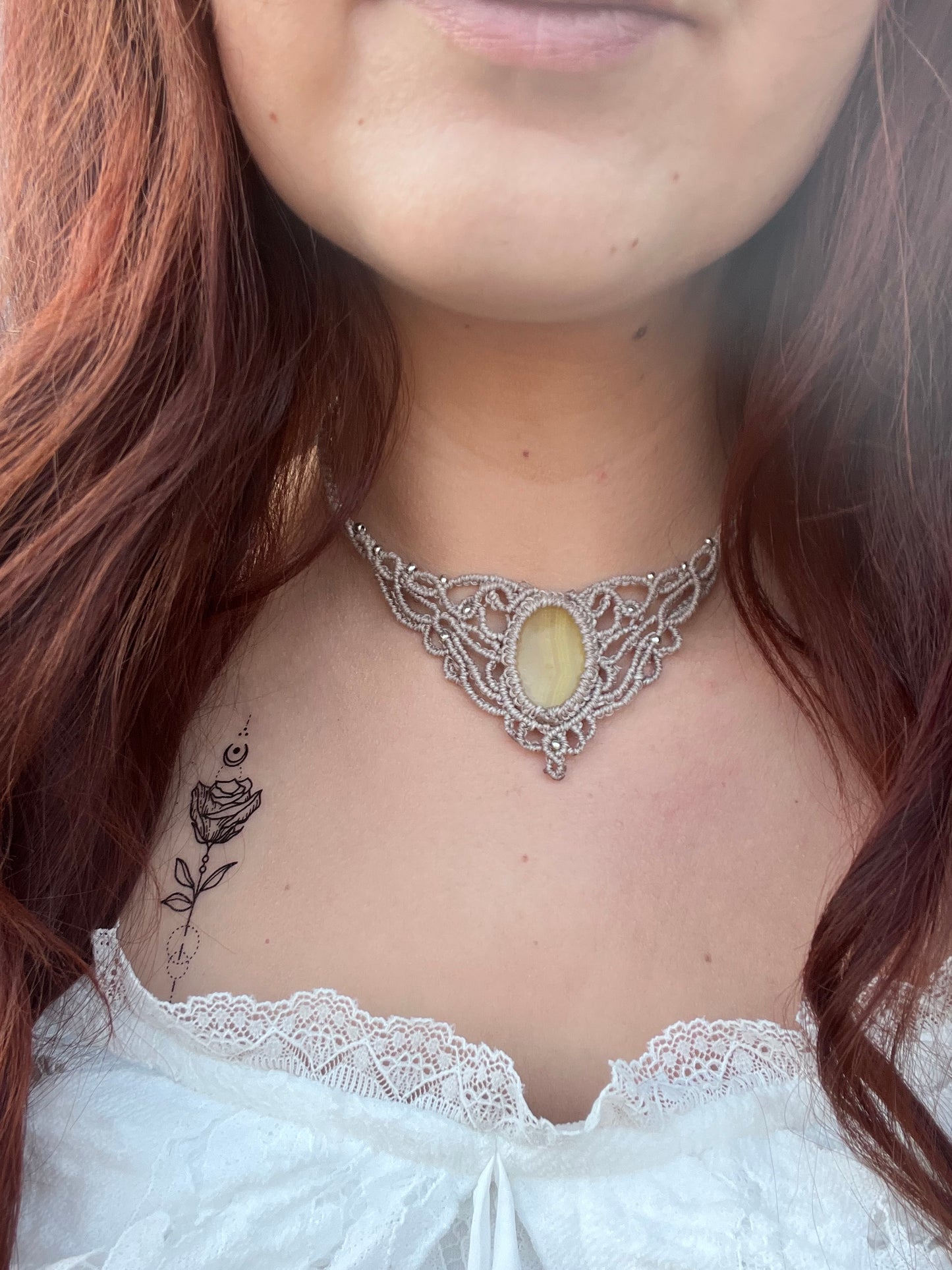 Náhrdelník “Ambra” s Jaspisem