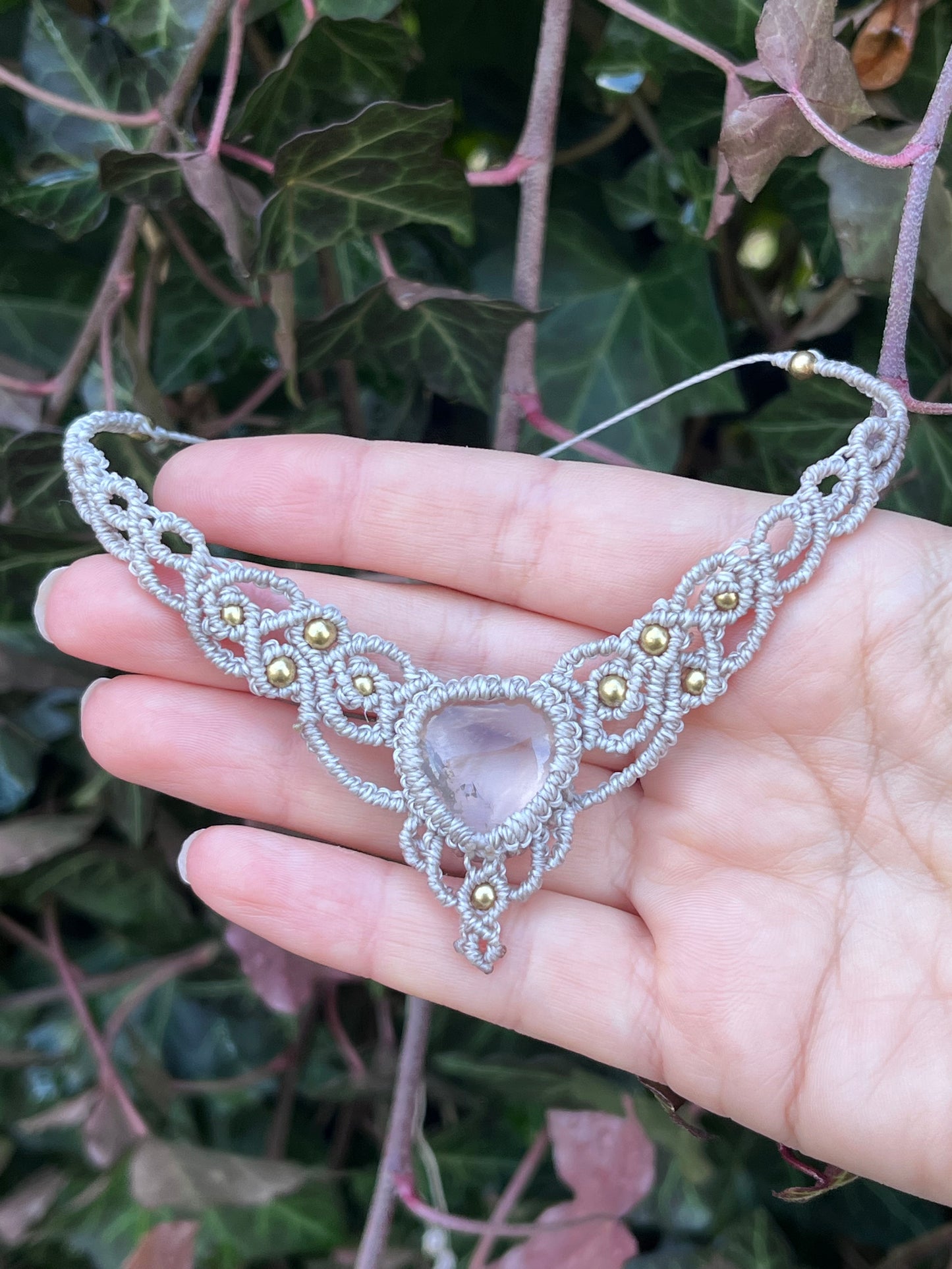 Náhrdelník “Neome” s křišťálem