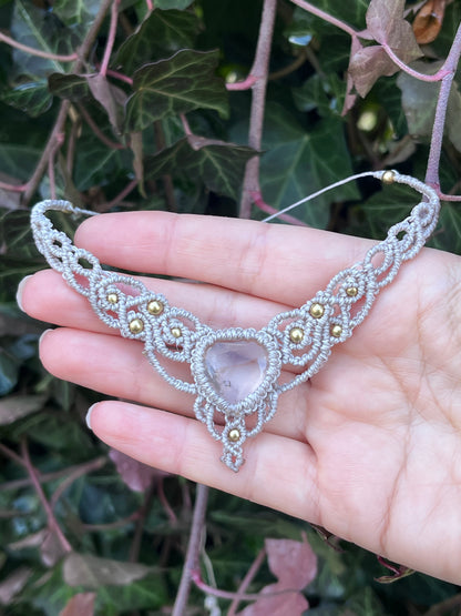 Náhrdelník “Neome” s křišťálem