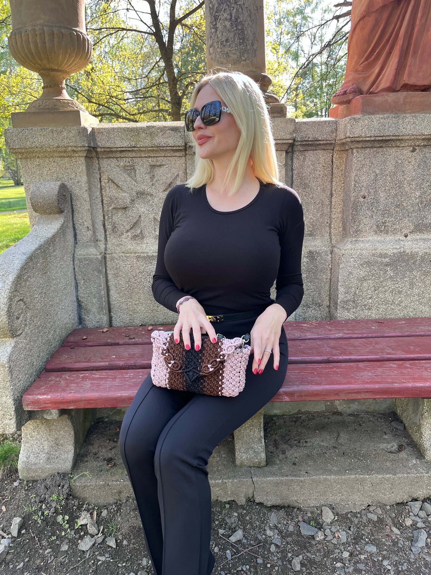 Makramee-Tasche Boho Chic