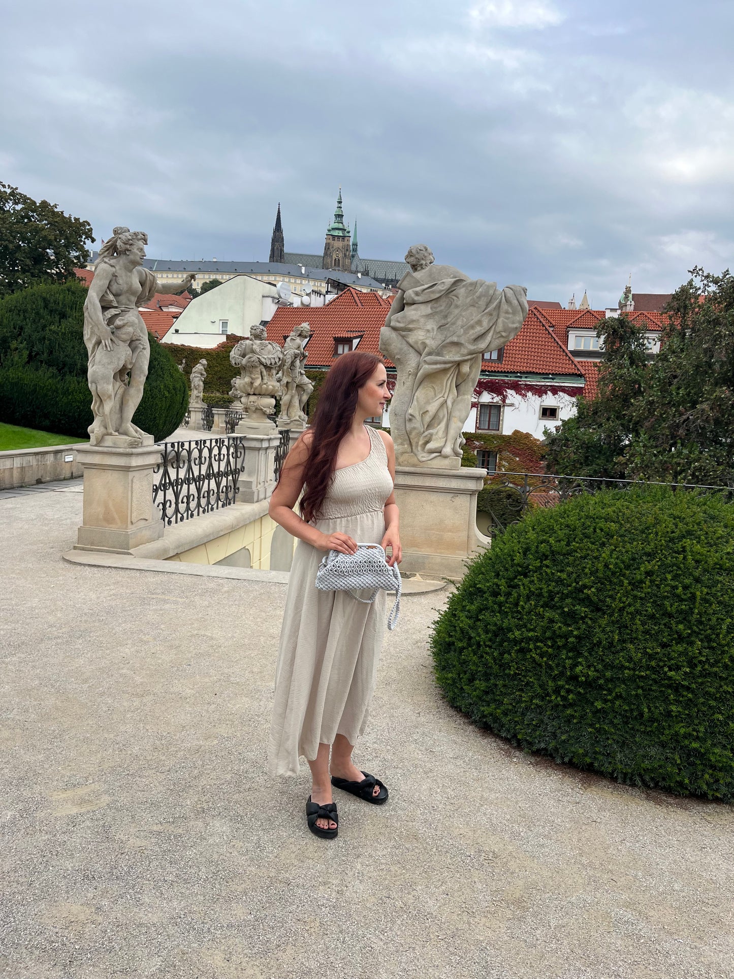 Klipsová kabelka fancy